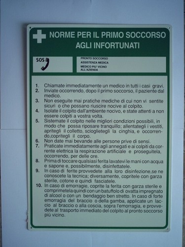 Cartello segnaletica cantiere