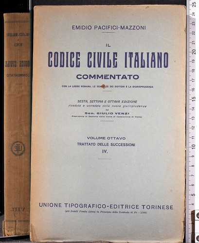Codice civile italiano - codice,