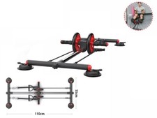 x Ruota Per Addominali Multifunzione Allenamento Casa Palestra Con Elastici dfh