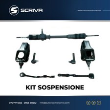 Kit Completo Scatola Sterzo Panda 86/03 4x2 +Testine Montanti+Bracci Sospensione