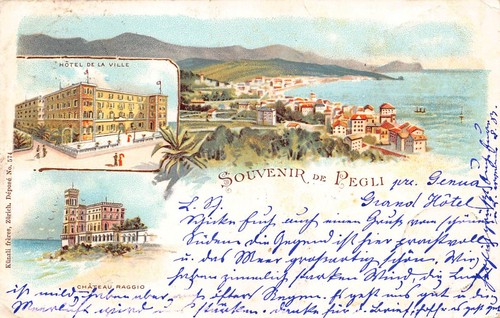 L414 italia 1899 cartolina - italia,