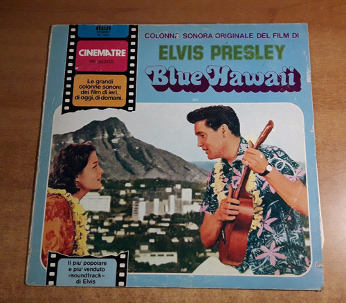 Elvis presley blue - hawaii,