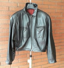 GIUBBINO NERO IN PELLE