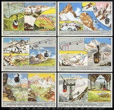 FIGURINE LIEBIG - S 1760 UNIFICATO 1758 - FUNIVIE - Ed. ITALIANA