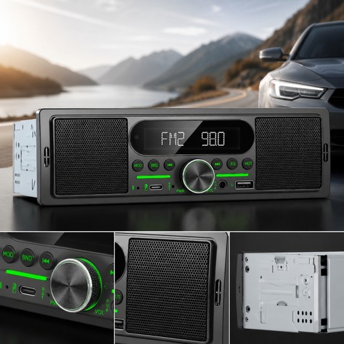 Autoradio singola din - 1,