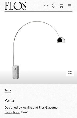 Lampada terra arco - da,