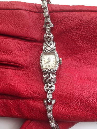 Antico orologio donna art deco