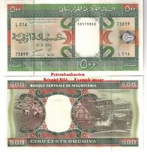 Mauritania / Mauretania 500 Ouguiya P 8c Unc. 696#❇️..