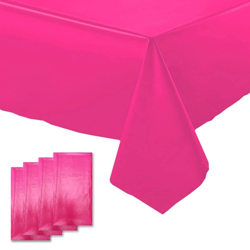 Tovaglia plastica rosa - tovaglia,