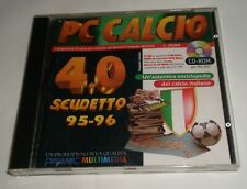 PC CALCIO 4.0 SCUDETTO 95-96 GIOCO PER PC CD-ROM ITALIANO
