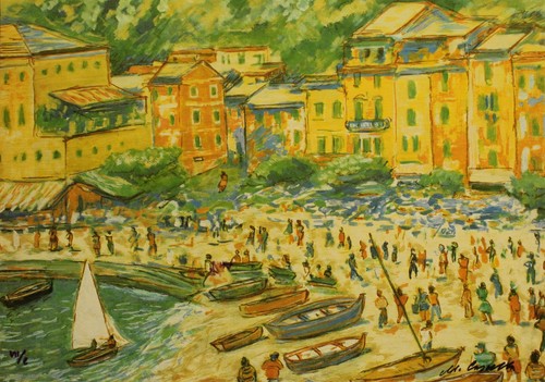 Michele cascella portofino - michele, "portofino
