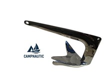 Ancoraggio a M in acciaio inox di alta qualità 10 kg nuovo / barca a motore / barca a vela / ancoraggio / Bruce