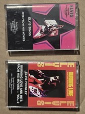 Elvis Presley 2 Cassette Lot -
