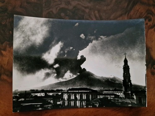 Cartolina pompei eruzione del - cartolina,