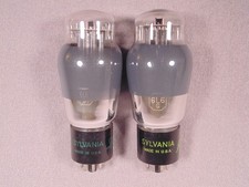 2 6L6G SYLVANIA HiFi Ham Radio