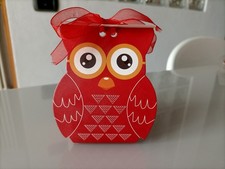 Bomboniere di cartoncino a forma di gufo per laurea (20 pezzi)