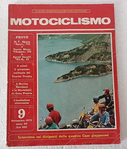 Motociclismo 1973 m v - 9, m.v
