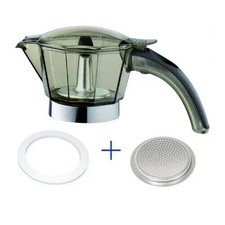 CARAFFA DI RICAMBIO MACCHINA CAFFE' ALICIA DELONGHI 6 TAZZE EMK6 EMKE6 ORIGINALE
