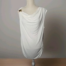 Camicetta asimmetrica bianca