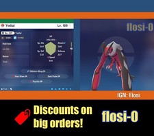 6IV Yveltal Pokemon Leggende