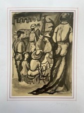 Gianni Novischi - 60s - Disegno/Illustrazione per "Arbiter" - doppia firma