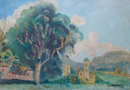 Paesaggio spagnolo vecchio - spagnolo,