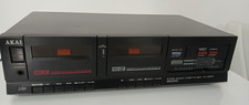Akai Stereo Dual Cassette Deck Lettore Dolby System HX-A301W Hifi Stereo