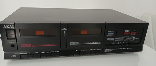 Akai stereo dual cassette deck - dual,