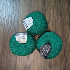 Filatura Di Crosa Zara Filato Lana 3 Palline Colore 1889 Verde 50g 136yds