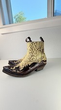 Stivali cowboy sendra pitone - stivali,