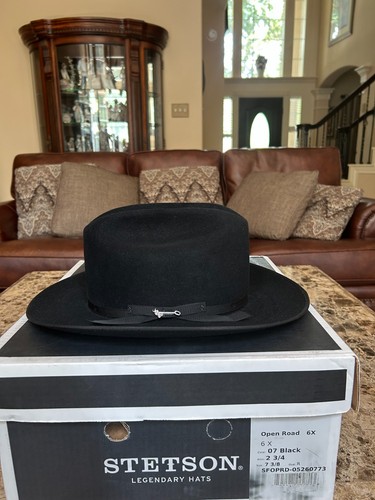 Stetson open road nero 7 - open,