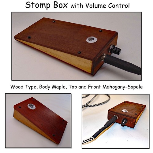 Stomp box con - controllo, volume