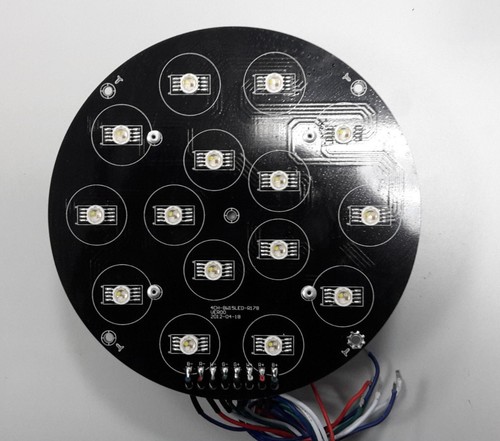 Scheda led par 15x - led, 8w