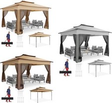 Gazebo Doppio Tetto 3,3x3,3m