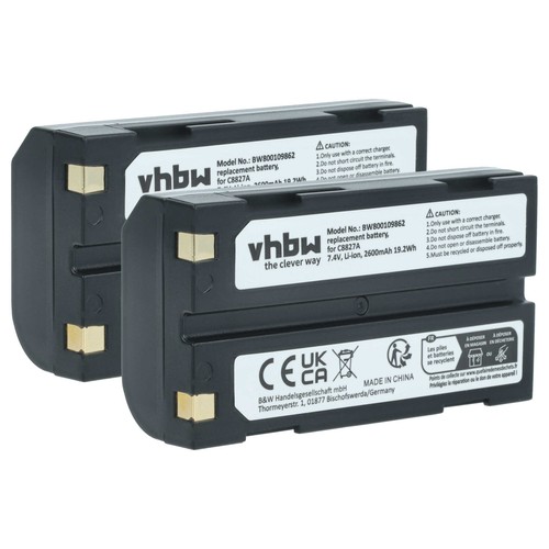 Batteria per ricevitore gps - 2x,