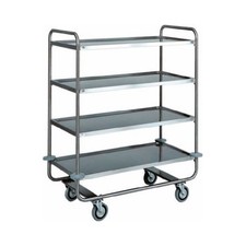 Carrello servizio 4 piani