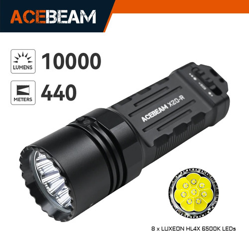Acebeam x20 torcia tattica - acebeam,