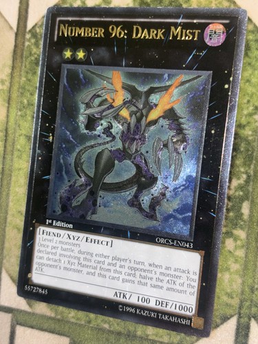 Yugioh numero dark mist - yugioh, 96: