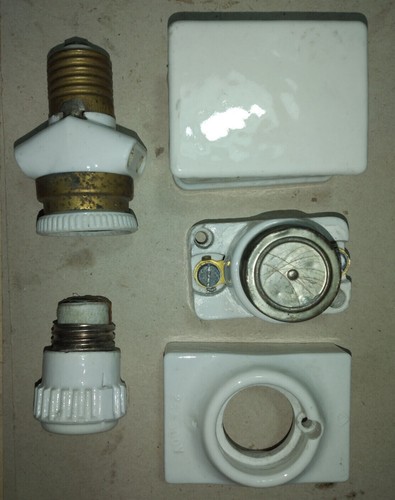 Materiale elettrico vintage - vintage, in