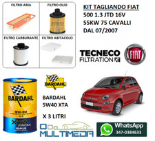 KIT TAGLIANDO FILTRI E OLIO