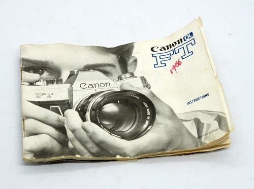Canon manuale istruzioni - ft, ql