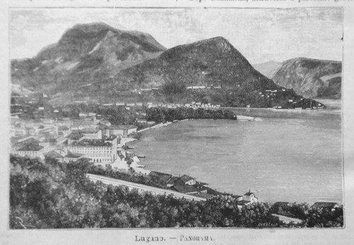 1891 lugano canton ticino - lugano,,