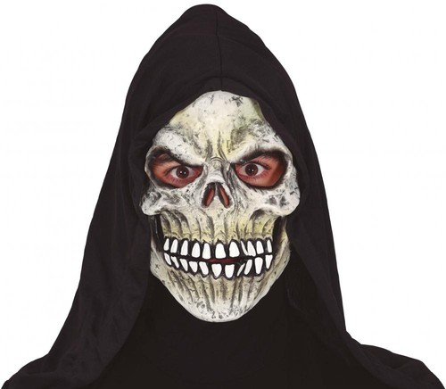 Maschera scheletro teschio - , in