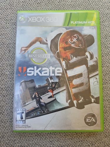 Skate xbox 360 platinum hits - xbox,