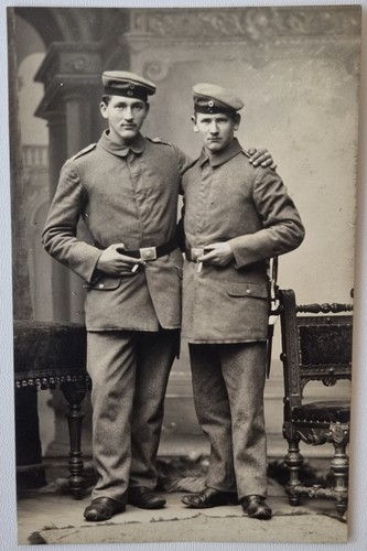 Cartolina foto soldati - -,