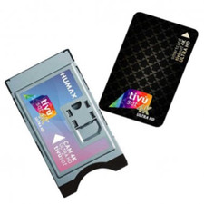 CAM TVSAT HD 4K MODULO SMARTCAM TV SAT TIVUSAT HD TIVU'SAT CON SCHEDA NERA