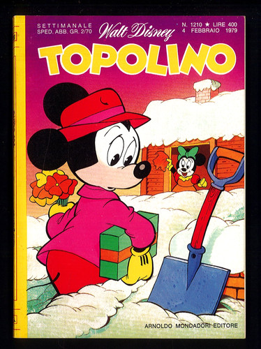 Topolino 1210 del febbraio - topolino,