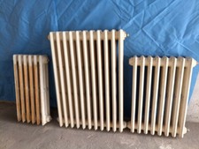 Termosifone di ghisa, colore bianco, 3 elementi