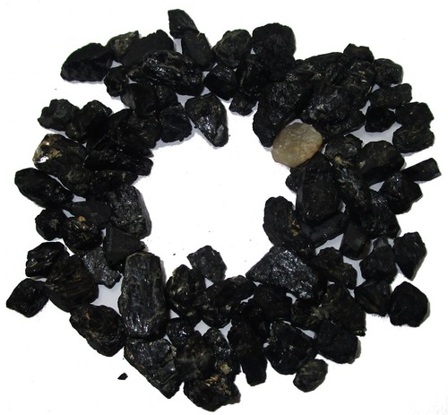 Tormalina nera naturale - tormalina, grezza