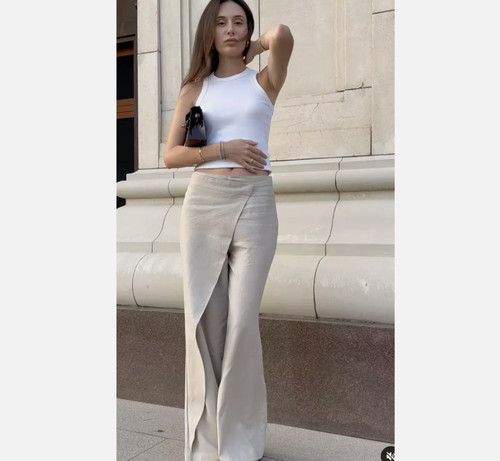 Pantalone pareo donna zara - pareo,